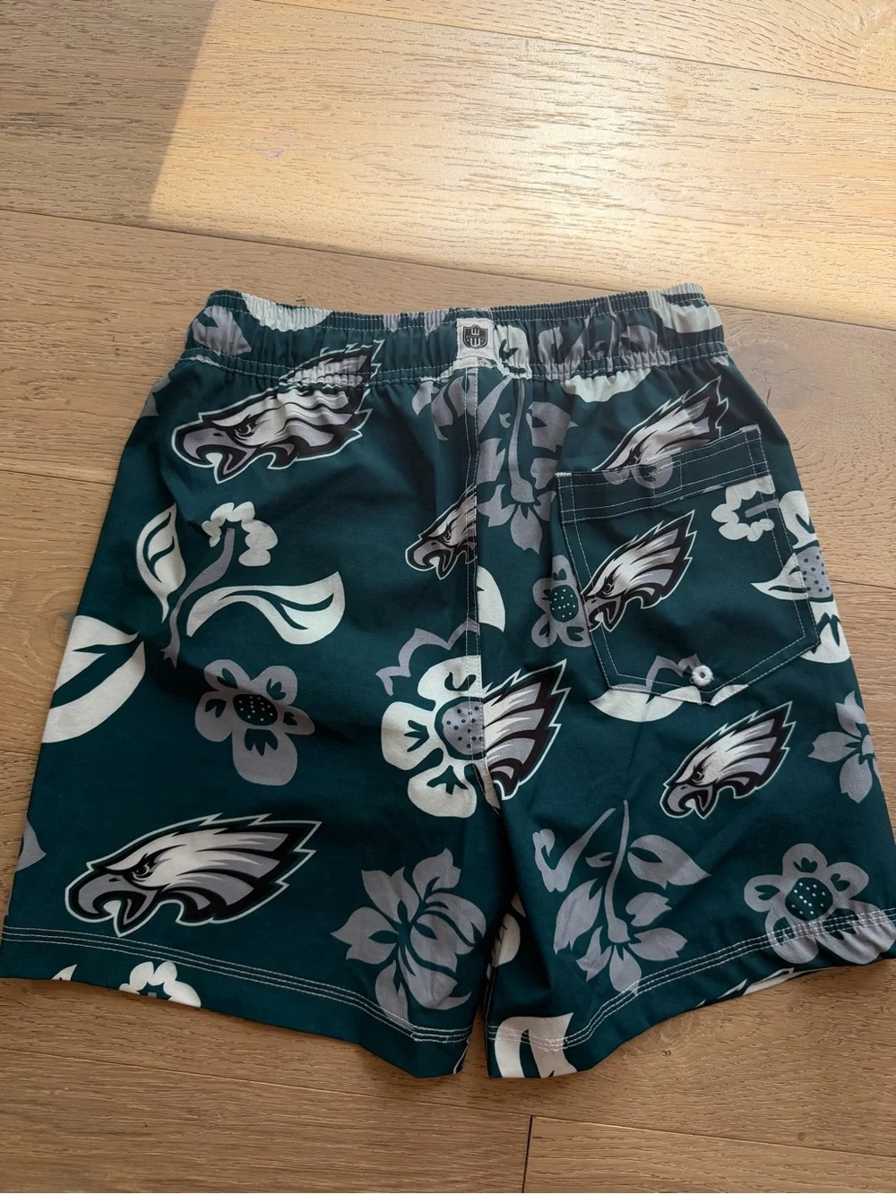 Philadelphia Eagles Boys Swim Trunks Size M Wes & Willy NWT
